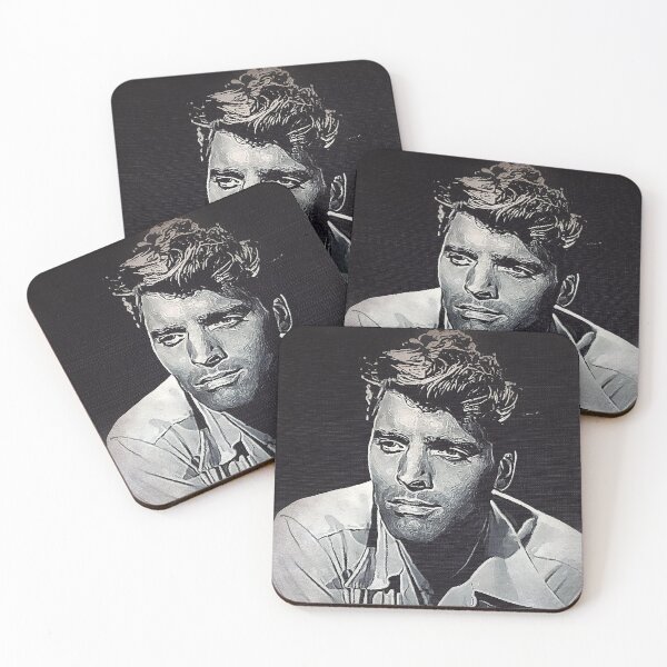 Item preview, Burt Lancaster Art - oil paint - D76 designed and sold by DecoVintage.