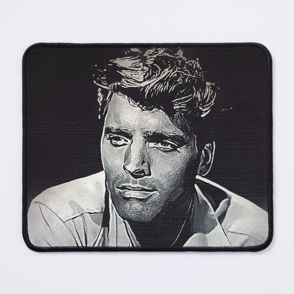 Item preview, Burt Lancaster Art - oil paint - D76 designed and sold by DecoVintage.