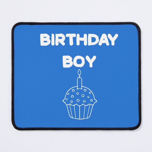 Item preview, birthday boy with cup cake designed and sold by Newluck01.