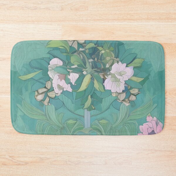 Item preview, Turquoise Floral designed and sold by maddie-illus.