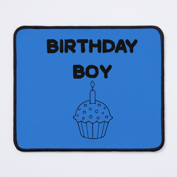 Item preview, birthday boy with cup cake designed and sold by Newluck01.