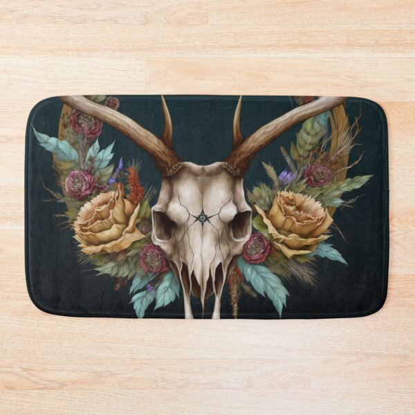 Item preview, Stag wreath designed and sold by BloodRubyz.