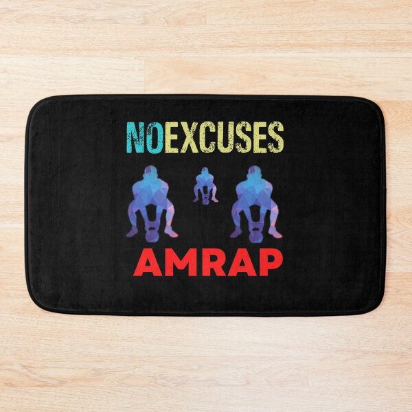 Item preview, No Excuses AMRAP Train designed and sold by Desiznn.