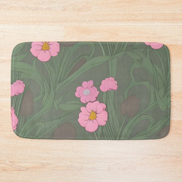 Item preview, Pink Flowers Pattern designed and sold by maddie-illus.