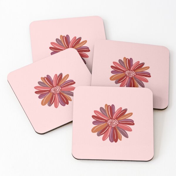 Item preview, Maroon daisy designed and sold by Durhamdoodles.