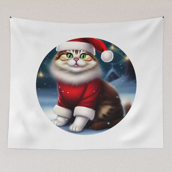 Item preview, Meowy Catmas designed and sold by ArtificialCraft.