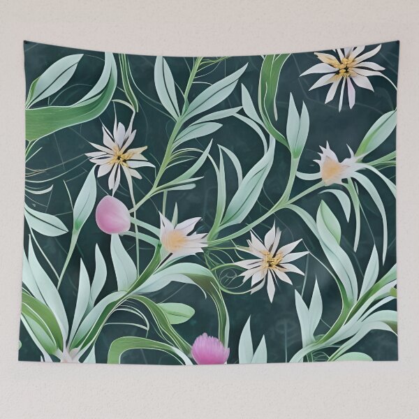 Item preview, Floral Pattern Tropical designed and sold by maddie-illus.