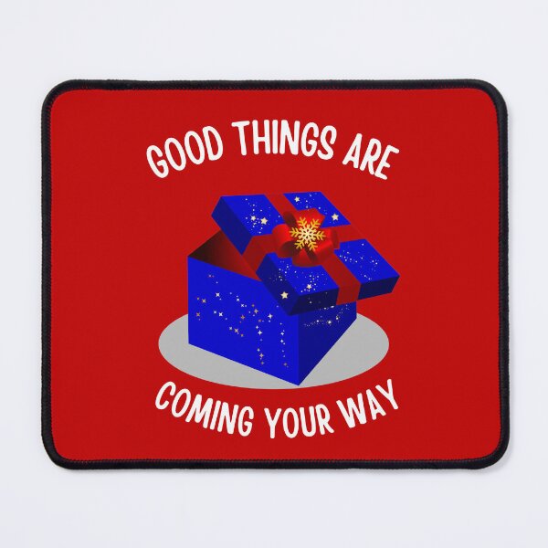 Item preview, Good Things Are Coming Your Way - Santa's Christmas message designed and sold by FunnyFactDesign.
