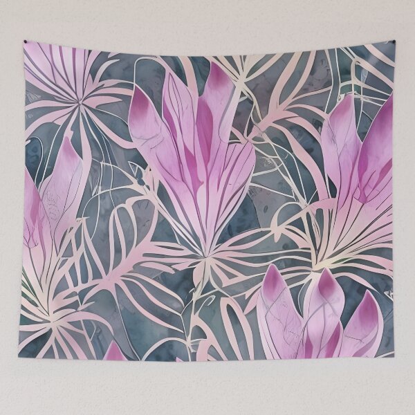 Item preview, Pink Floral Tropical designed and sold by maddie-illus.