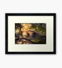 Stow Lake Framed Print