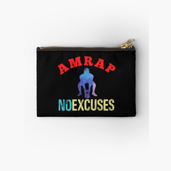 Item preview, No Excuses AMRAP Train Hard For Him designed and sold by Desiznn.