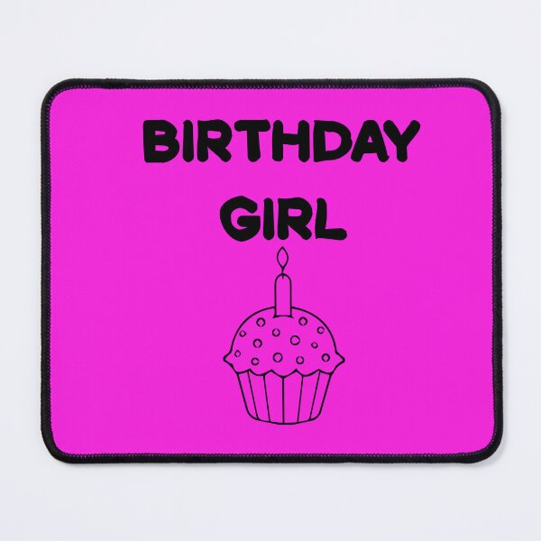 Item preview, birthday Girl with cup cake designed and sold by Newluck01.