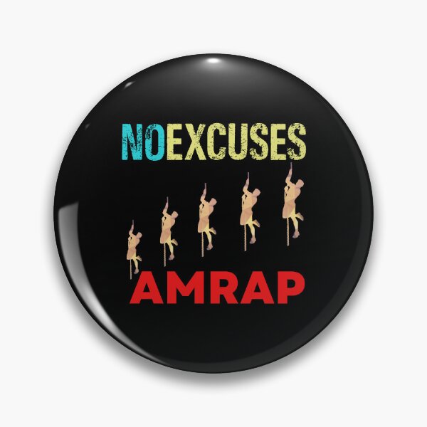 Item preview, No Excuses AMRAP Fight designed and sold by Desiznn.