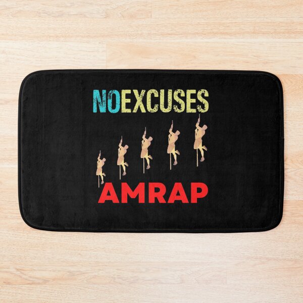 Item preview, No Excuses AMRAP Fight designed and sold by Desiznn.