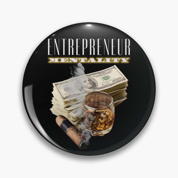 Item preview, Entrepreneur Mentality - money, whiskey, stogie designed and sold by MyMerch4u.