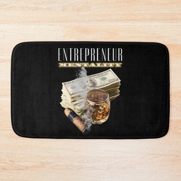 Item preview, Entrepreneur Mentality - money, whiskey, stogie designed and sold by MyMerch4u.