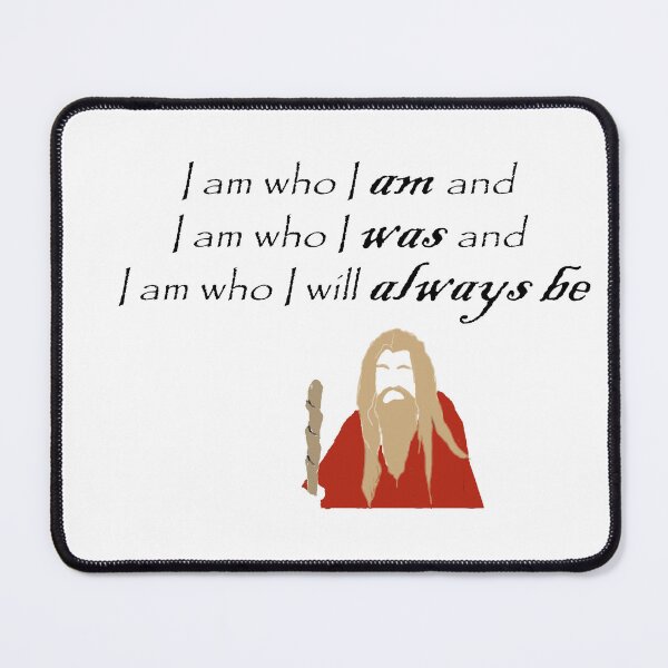 Item preview, Old Merlin Funny Quotes "I am who I am and I am who I was and I am who I will always be"  designed and sold by wintttt4257.