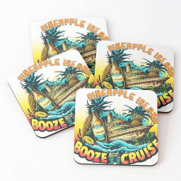 Item preview, Pineapple Booze Cruise designed and sold by culturestash.