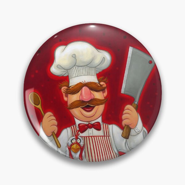 Item preview, Swedish Chef and Chicken designed and sold by Sweet-Toffeedog.