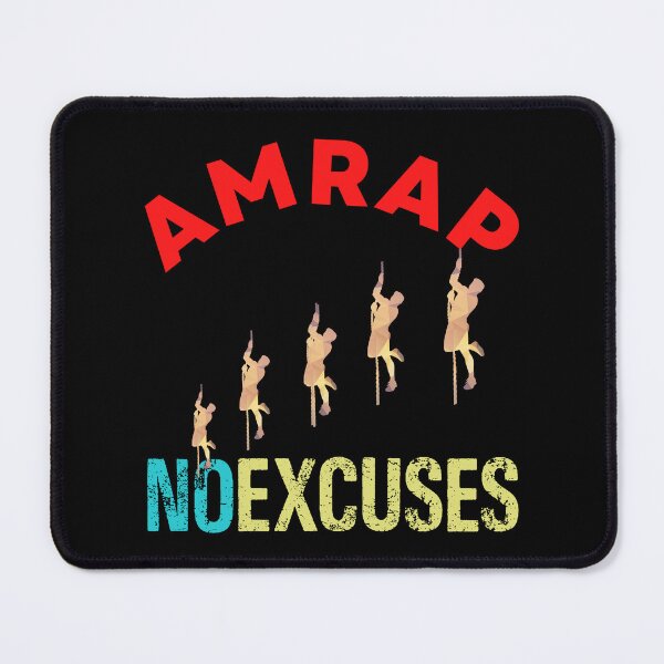 Item preview, No Excuses AMRAP Climb Bootcamp designed and sold by Desiznn.