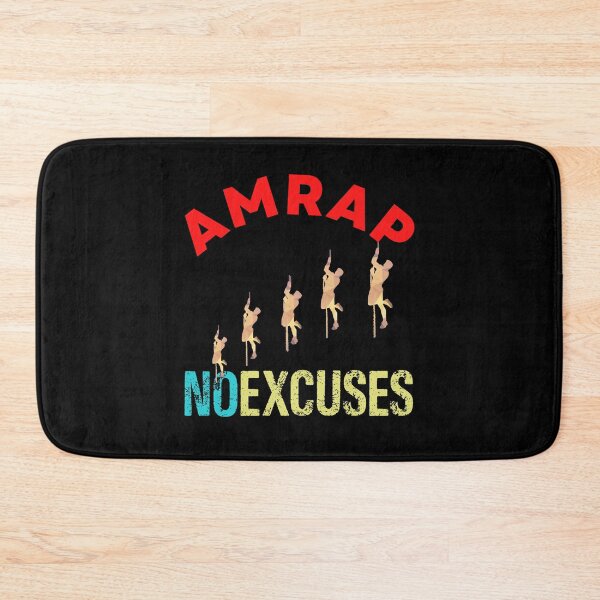 Item preview, No Excuses AMRAP Climb  Bootcamp designed and sold by Desiznn.