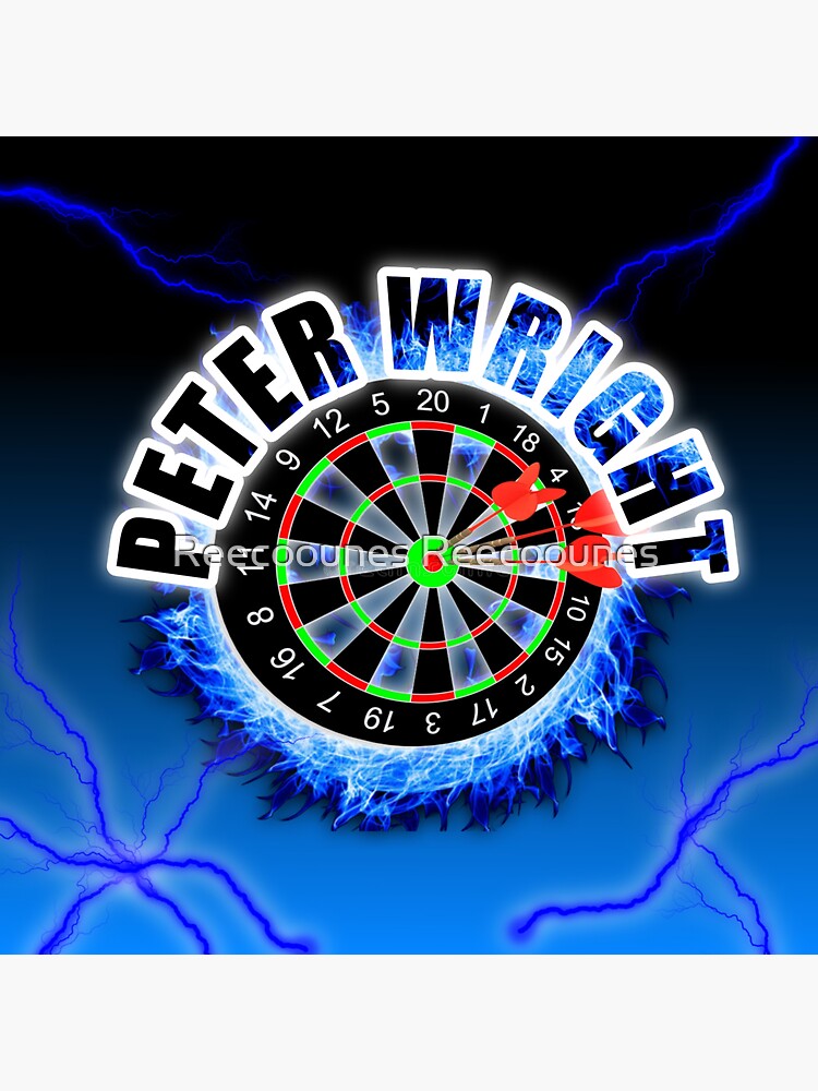 "Peter Wright PDC 2022" Sticker for Sale by Rincones Redbubble