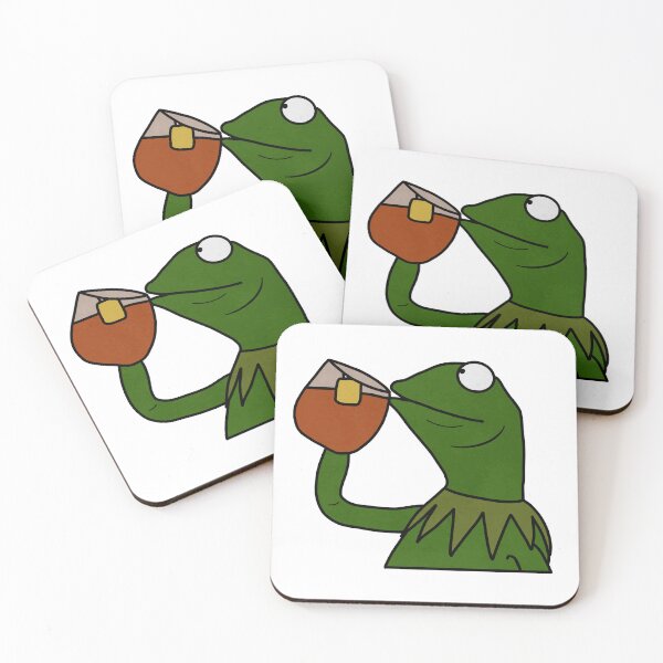 Item preview, Kermit sipping tea designed and sold by lovelyliaa.