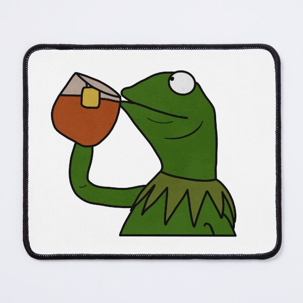 Item preview, Kermit sipping tea designed and sold by lovelyliaa.