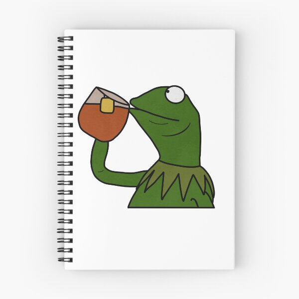 Item preview, Kermit sipping tea designed and sold by lovelyliaa.