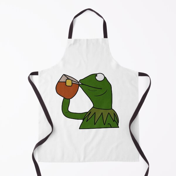 Item preview, Kermit sipping tea designed and sold by lovelyliaa.