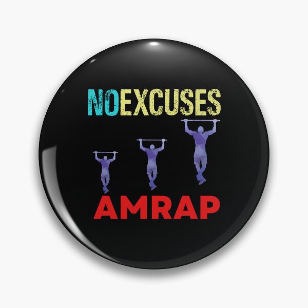 Item preview, No Excuses AMRAP Steel designed and sold by Desiznn.