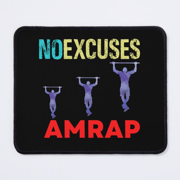 Item preview, No Excuses AMRAP Steel designed and sold by Desiznn.