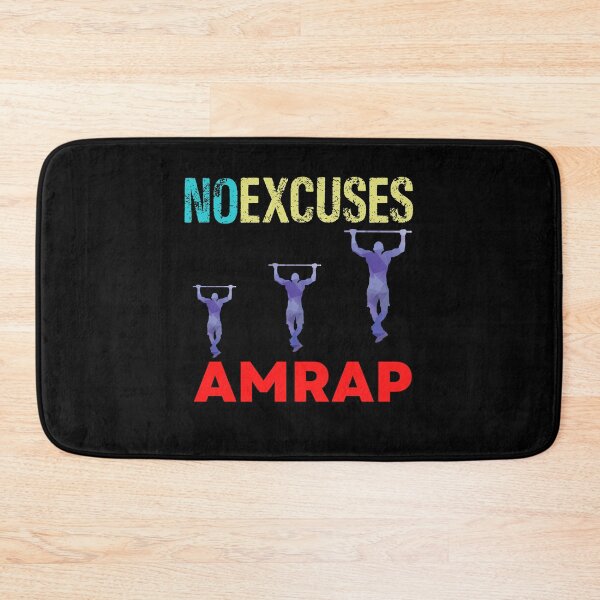 Item preview, No Excuses AMRAP Steel designed and sold by Desiznn.