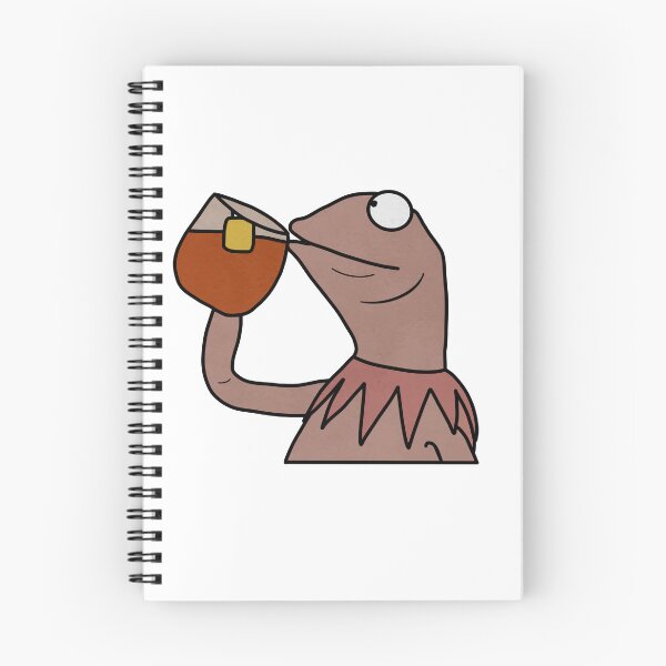 Item preview, Pink Kermit sipping tea designed and sold by lovelyliaa.