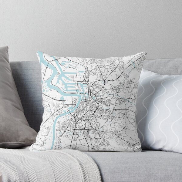 Item preview, Antwerp City Map of Belgium - Circle designed and sold by deMAP.