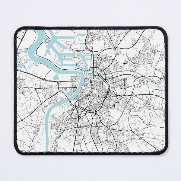Item preview, Antwerp City Map of Belgium - Circle designed and sold by deMAP.