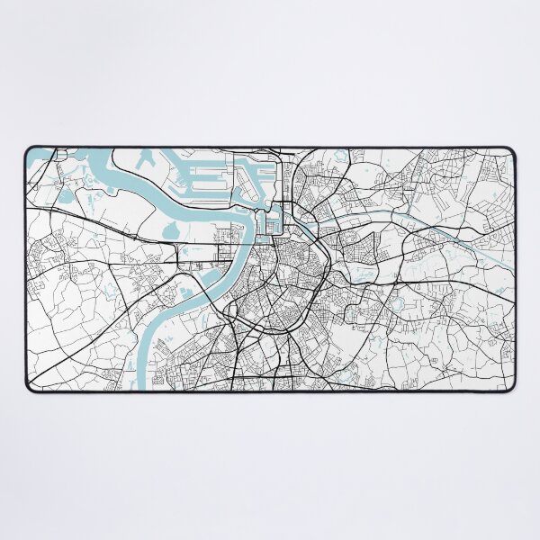 Item preview, Antwerp City Map of Belgium - Circle designed and sold by deMAP.