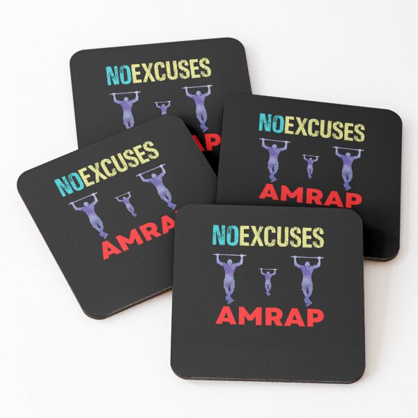 Item preview, No Excuses AMRAP Steel Workout Bootcamp designed and sold by Desiznn.