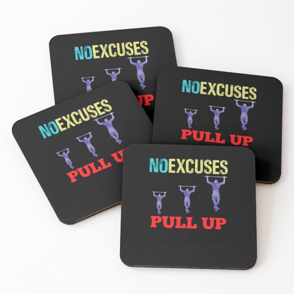 Item preview, No Excuses AMRAP Pull Up designed and sold by Desiznn.