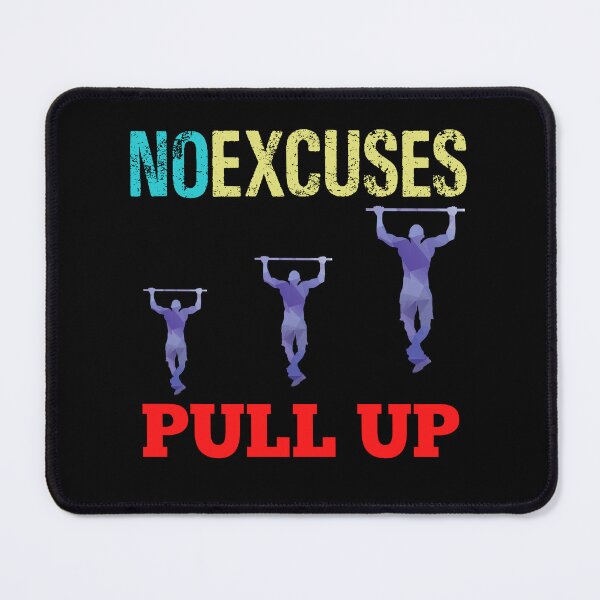 Item preview, No Excuses AMRAP Pull Up designed and sold by Desiznn.