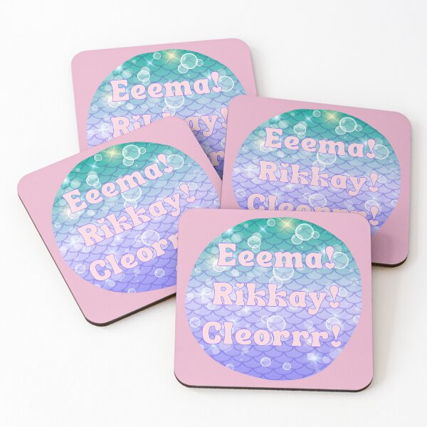 Item preview, Eeema! Rikkay! Cleorrr! // H2O Just Add Water designed and sold by toadsforall.