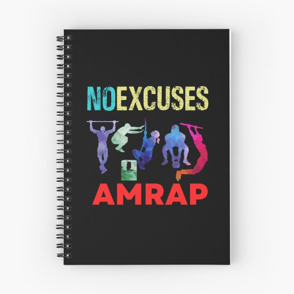 Item preview, No Excuses AMRAP Fittest Games Bootcamp designed and sold by Desiznn.