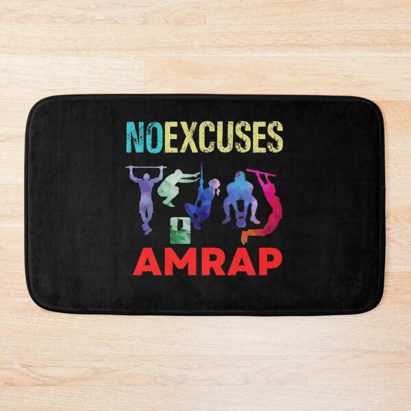Item preview, No Excuses AMRAP Fittest Games Bootcamp designed and sold by Desiznn.