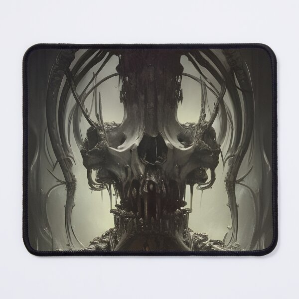 Item preview, Dark Skull Macabre Industrial Artwork designed and sold by JKirchnerArt.