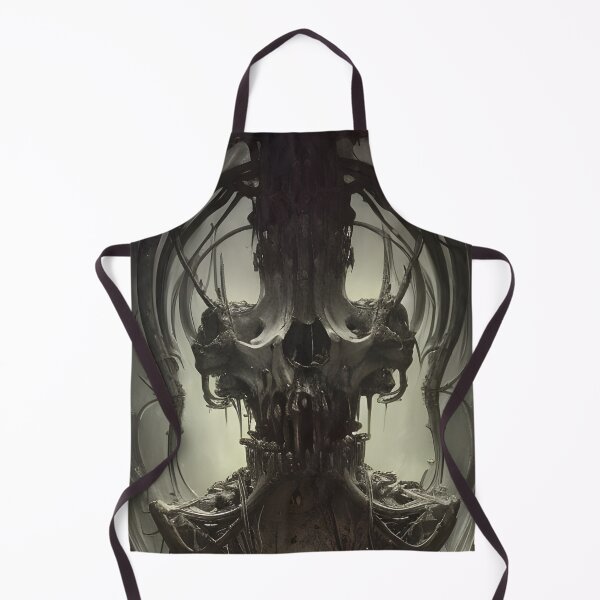 Artikelvorschau, Dark Skull Macabre Industrial Artwork entworfen und verkauft von JKirchnerArt.