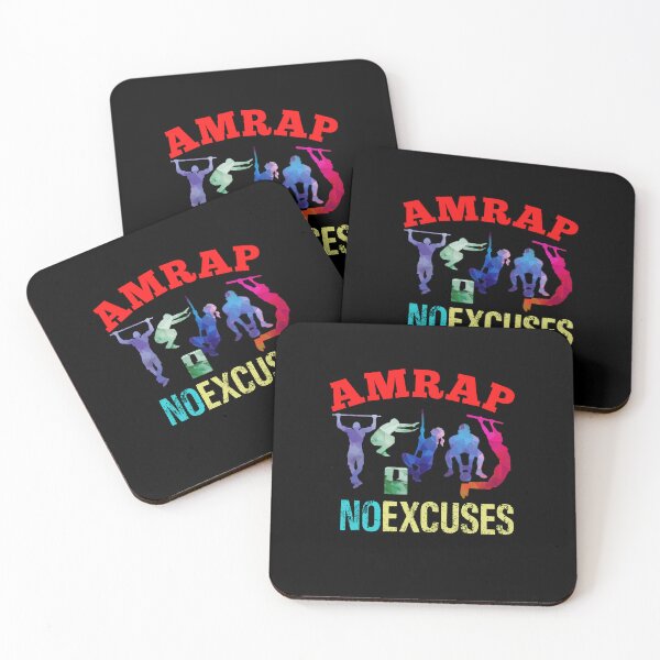 Item preview, No Excuses AMRAP Fittest Games  Bootcamp designed and sold by Desiznn.