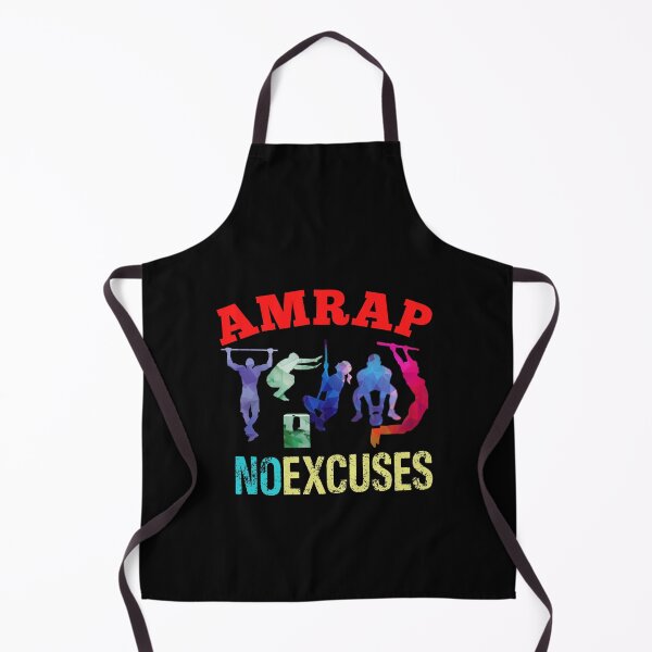 Item preview, No Excuses AMRAP Fittest Games Bootcamp designed and sold by Desiznn.