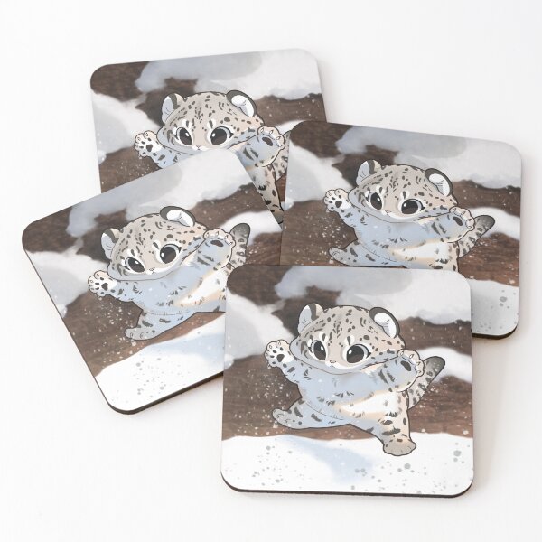 Item preview, Snow Leopard designed and sold by Lilypawstudio.