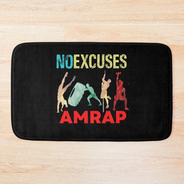 Item preview, No Excuses AMRAP Fittest Bootcamp designed and sold by Desiznn.