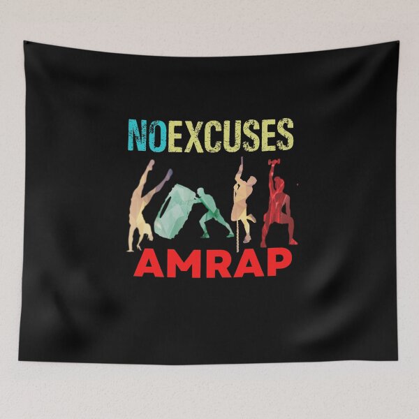 Item preview, No Excuses AMRAP Fittest Bootcamp designed and sold by Desiznn.